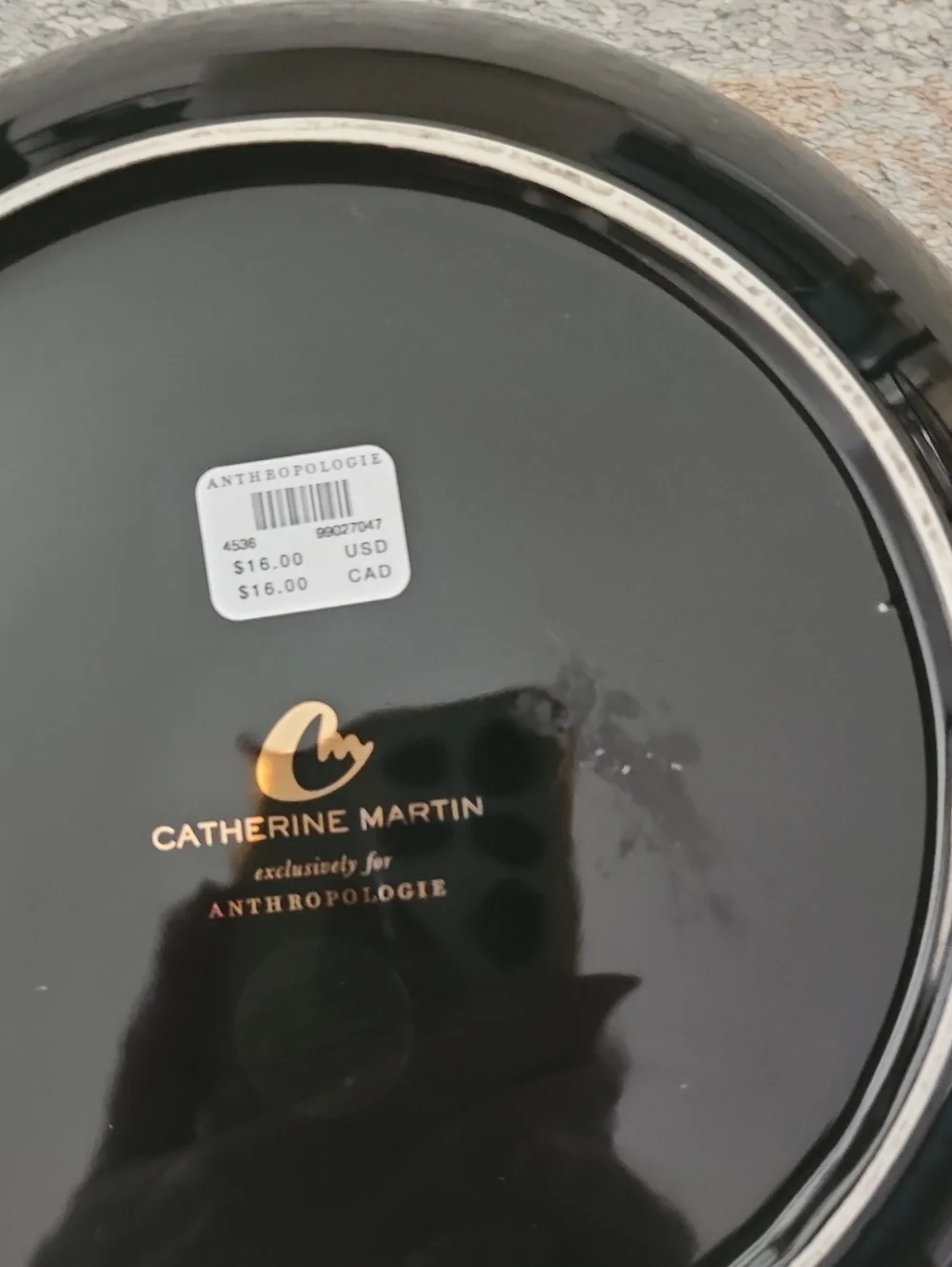 Set Of 4 Catherine Martin For Anthropologie Spider Plates